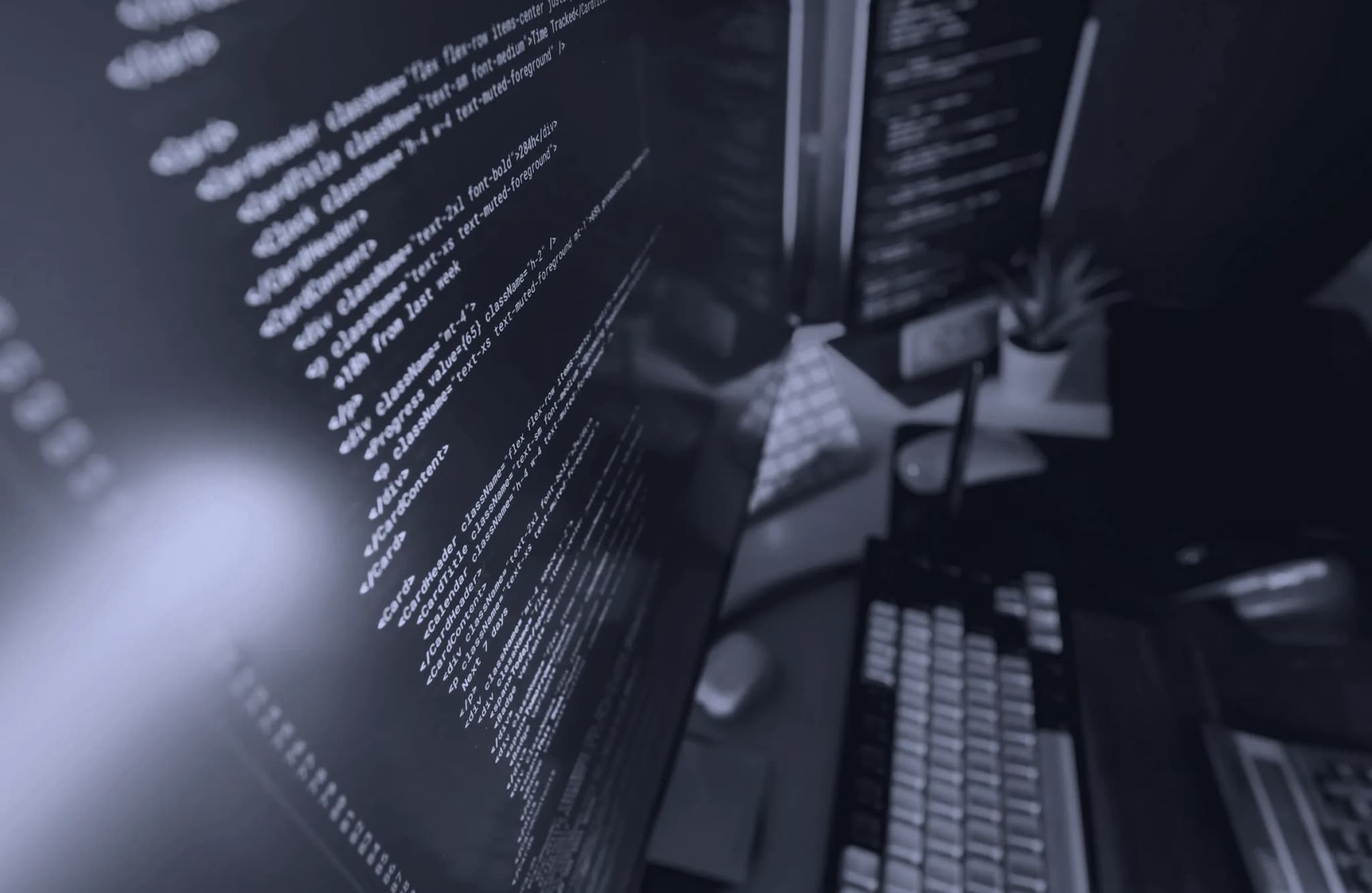Programmcode auf mehreren Bildschirmen